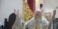 Преосвященнейший Евфимий, епископ Усманский, викарий Липецкой епархии совершил Божественную литургию в Богоявленском храме г. Усмани - Липецкая Епархия