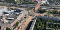 Обуховский путепровод в Петербурге демонтируют - Комсомольская правда