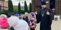 Воспитанники подготовительной группы детского сада МБДОУ «Колобок» села Засосна посетили Свято-Троицкий храм - Валуйская епархия