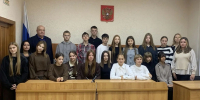 Путь в юриспруденцию: профориентация в суде для учащихся 11 классов Марьяновского района Омской области. - Марьяновский районный суд