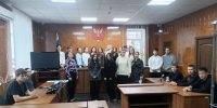 Экскурсия для старшеклассников в районном суде - Новодеревеньковский районный суд