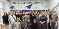 Студенты КузТАГИСа встретились с участником СВО в «АРТ-библиотеке» (16+) - Информационно-библиотечная система