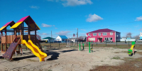 В нескольких округах Курганской области появились современные детские площадки - Департамент сельского хозяйства