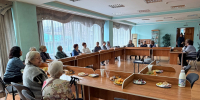Теплое чаепитие под поздравления администрации вуза и выступления студентов в честь Месячника пожилого человека состоялось в ГАГУ - ГАГУ