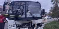 В Рассказове кроссовер столкнулся с автобусом - Тамбовская жизнь