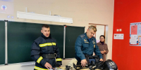 Спасатели обучили школьников правилам безопасности - МЧС