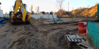 Засыпка резервуаров чистой воды (РЧВ) грунтом - Поназыревcкий район