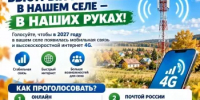 Жители Чишминского района могут проголосовать за подключение 4G в своих сёлах до 8 ноября - Чишминский район