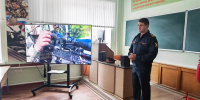 В рамках акции «Вместе безопасно» росгвардейцы знакомят белгородских студентов с работой вневедомственной охраны - Росгвардия