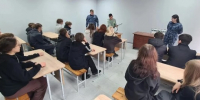 На базе  ИК‑9 ГУФСИН России по Краснодарскому краю  проведено внеурочное занятие с учащимися 10 «А» класса МБОУ СОШ №24 им. Недорубова К.И. - УФСИН