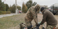 Сотрудники регионального управления Росгвардии и МЧС провели совместное пожарно‑тактическое учение - Росгвардия