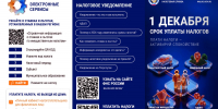 1 декабря 2026 года — крайний срок уплаты налогов! - Никольский район