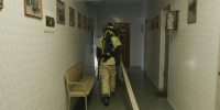 В Волгограде на базе ОМОН прошли учения по ликвидации условного пожара - Газета Волгоградская правда