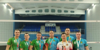 Команда Главного управления стала серебряным призером чемпионата по волейболу - ГУ МЧС России по РБ