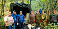 В Туапсинском округе ликвидировали стихийную свалку в рамках акции «Сохраним лес» - Туапсинский муниципальный округ