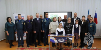 Память о герое будет жить в стенах его родной школы - ГУ МЧС России по РБ