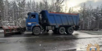 На трассе «Сибирь» под Нижнеудинском сняли ограничение после ДТП с фурами - КП-Иркутск