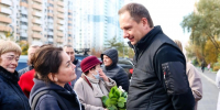 Дмитрий Волков проверил благоустройство дворов в Павшинской пойме - Городской округ Красногорск