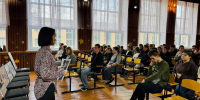 Сотрудники музея А.И. Куприна организовали выездное мероприятие для студентов Ковылкинского колледжа - Объединение литературно-мемориальных музеев