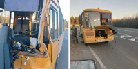 Появились подробности столкновения школьного автобуса с грузовиком в Костромской области - Интернет-телевидение Логос