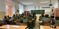 Кадетам рассказали о мерах безопасности - МЧС