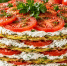 Кабачки да сливочный сыр: делаю закусочный торт — воздушный крем, спелые помидоры и никакой духовки - ProGorod.Ru