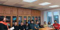 В Пачелмской районной библиотеке состоялся урок мужества для воспитанников кадетского корпуса - Пачелмский район