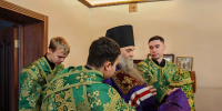 Преосвященнейший епископ Савва совершил Божественную Литургию в Николо-Тихвинском женском монастыре поселка Пятницкое - Валуйская епархия