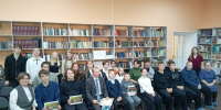Встреча с читателями. Фото: Центральная библиотека имени В.М. Лукиной https://vk.ru/club155376461 - Вологодское отделение РГО