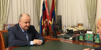 Сергей Ситников провел рабочую встречу с Владимиром Комиссаровым - Администрация области