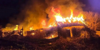 Под Самарой сгорели два дома - Волга Ньюс