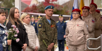 В Рязанском округе открыли мемориальную доску, посвященную герою СВО - Единая Россия