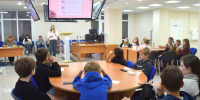 В Лермонтовке провели интеллектуальный турнир «На машине времени в школу прапрадедов» - Библиотека им. М.Ю. Лермонтова