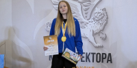 Белореченка Евгения Господарёва завоевала золото Чемпионата ЮФО по плаванию - Газета Огни Кавказа