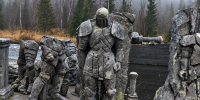 Каменные воины поселились в Мурманской области - Телекомпания ТВ-21