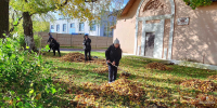 Субботник в Акулово: вместе делаем посёлок чище - МБУК Неман