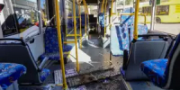 Появились фото автобусов, пострадавших при атаке БПЛА в Ростовской области - DonDay-Shakhty.Ru