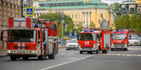 Из пожара в Московском районе Петербурга эвакуировали 14 человек - Spbdnevnik.ru
