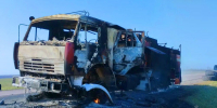 В ДНР при атаке БПЛА уничтожена пожарная автоцистерна МЧС России - МЧС России