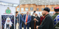 Открытие фотовыставки «Жизнь и служение», посвященной Святейшему Патриарху Московскому и всея Руси Кириллу - Тульская епархия