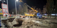 Еще 6 м поврежденного коллектора заменили на Московском проспекте Воронежа - Обозреватель.Врн