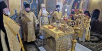 Божественная литургия - Вознесенский печерский мужской монастырь