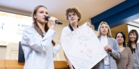 Первые шаги в ЮУрГУ: как прошло посвящение студентов ИМСГН - ЮУрГУ