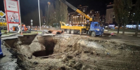 В Коминтерновском районе Воронежа продолжают ремонт повреждённого коллектора - VrnTimes.Ru