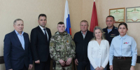 В Суземском районе участнику СВО вручили орден Святого Георгия - БрянскToday.Ru