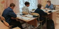 Дети из села Шилово на занятиях / Фото: Министерство образования и науки Алтайского края - ИА Амител