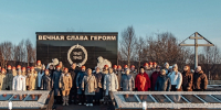 В Печенге состоялась торжественная церемония открытия памятника «Стела на захоронении советских воинов» на территории русско‑немецкого кладбища - Арктик-ТВ