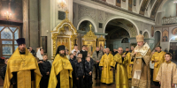 24.10.2026 г. Епископ Шуйский и Тейковский Иоанн совершил всенощное бдение в Воскресенском кафедральном соборе, изображение №1 - Ивановская митрополия