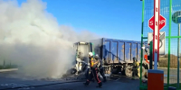 Во Владимире на Суздальском проспекте загорелся мусоровоз - Комсомольская правда