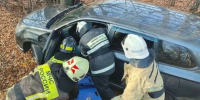 В Уфе спасатели деблокировали водителя после ДТП с деревом - Комсомольская правда